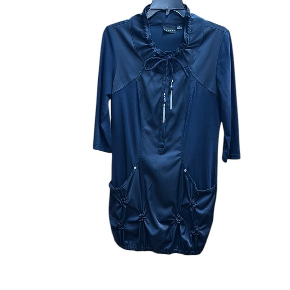 Tribal.   Blue Mini Dress Chic and Versatile - Picture 1 of 8
